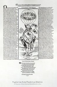 Illustratie van syfilis, 1496 door Albrecht Dürer